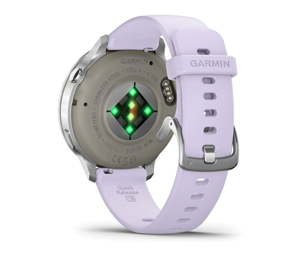 Garmin Venu 4 Silver 41mm z fioletowym paskiem - 1363884 - zdjęcie 5